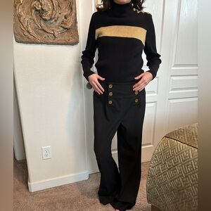 Ralph Lauren Matching Black and Gold Set